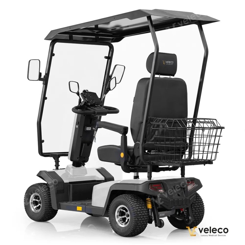 Veleco SHARPY PRO: off-road mobility scooter with NFC start