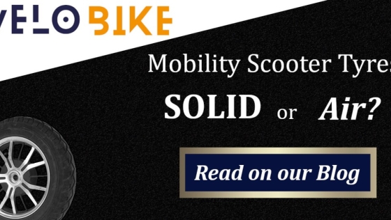 Mobility scooter tyres – Solid or Air?