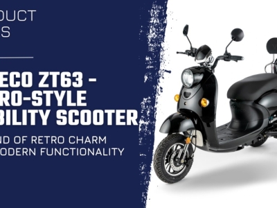 Veleco ZT63 – mobility scooter in Italian style. A blend of retro charm and mode