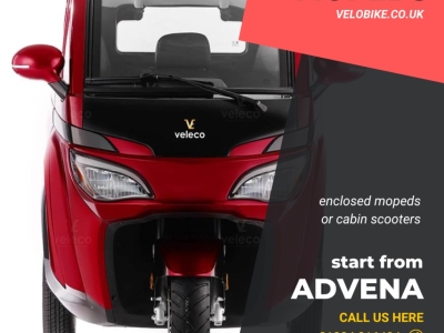 Covered mopeds – conquer the road all year round