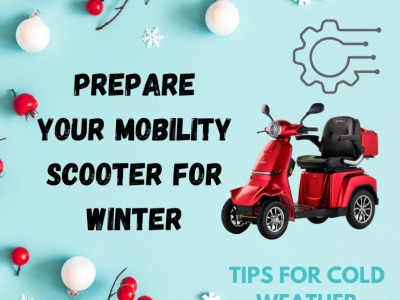 Prepare your mobility scooter for winter: tips for cold weather