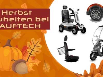 Was gibt es Neues bei Lauftech? Wir haben neue Elektromobile im Angebot. Hier ei
