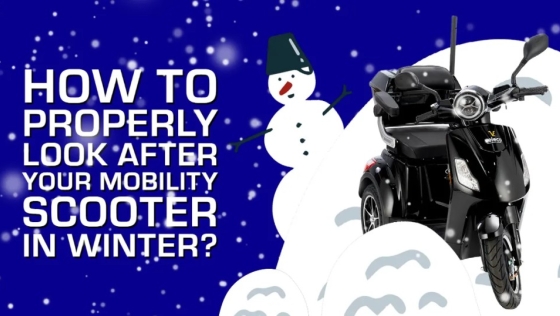 How to look after your mobility scooter in Winter?
