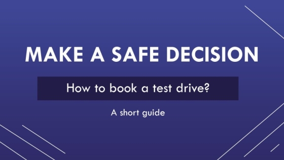 When booked test drive of mobility scooter?