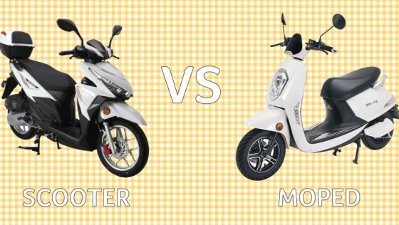 What's Moped vs Scooter difference?
