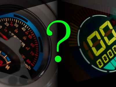 Display for a mobility scooter – LED or Analogue